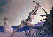 Felix Vallotton Perseus Slays the Dragon oil painting artist